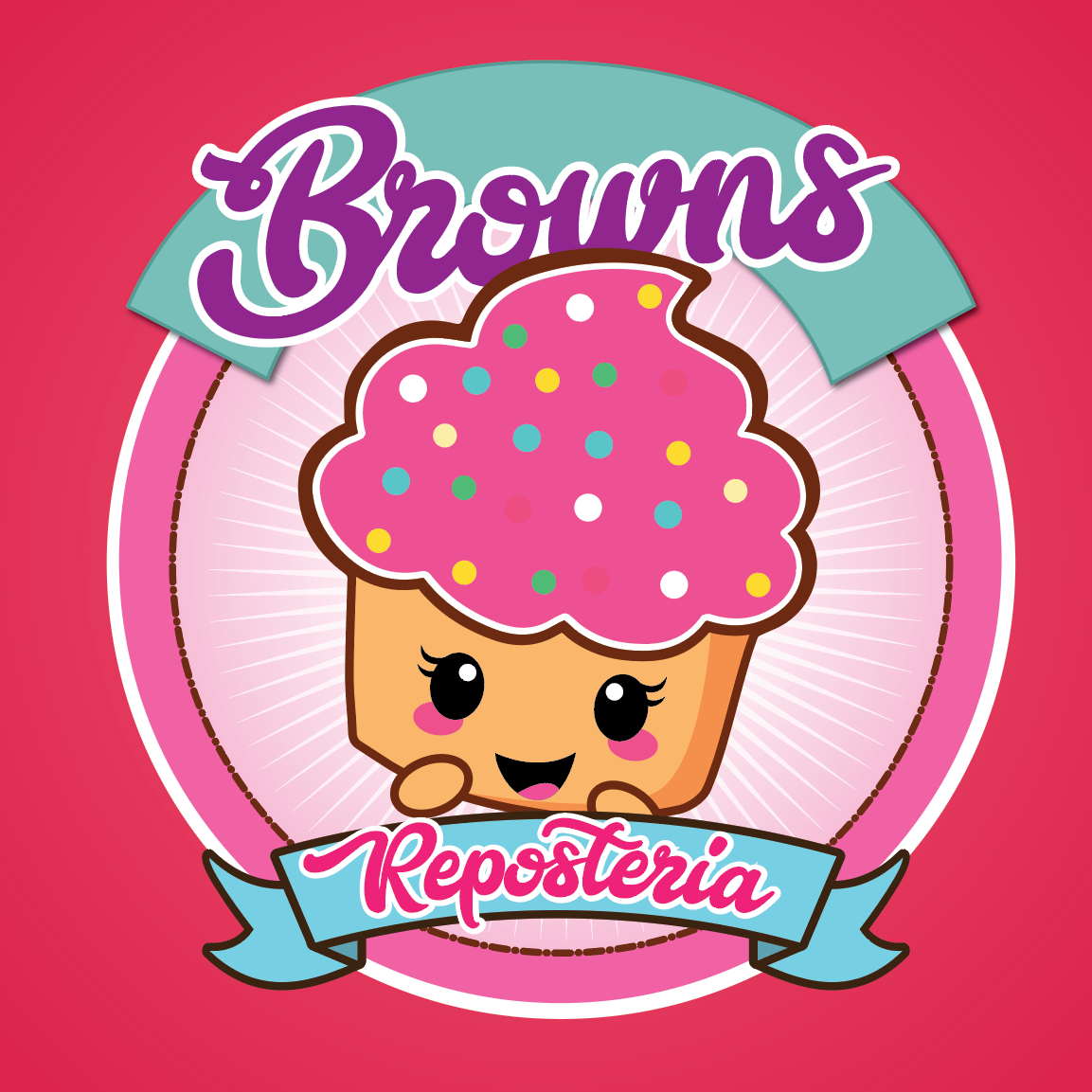 Logotipo de Browns Repostería